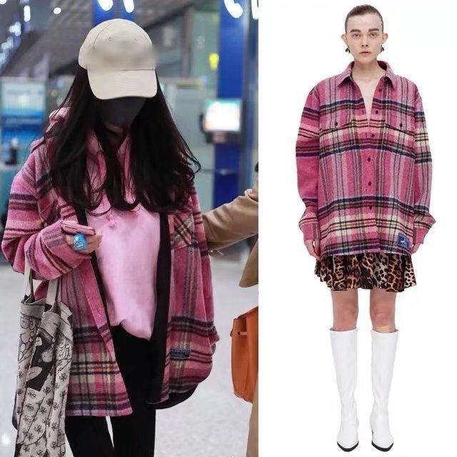 Men's Jackets 1:1 Version We11done Pink Wool Shirt Plaid Coat Men Women Couple Pure Jacket High Street Hip Hop Casual Oversize
Men's Jackets 1:1 Version We11done Pink Wool Shirt Plaid Coat Men Women Couple Pure Jacket High Street Hip Hop Casual Oversize