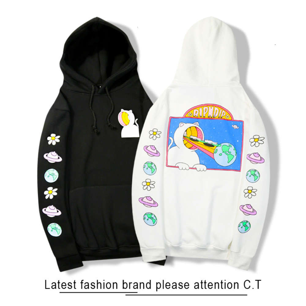 high quality 1:1 New men' women' cheap cat Pure Cotton Hooded Sweater printed in autumn and winter, White
high quality 1:1 New men' women' cheap cat Pure Cotton Hooded Sweater printed in autumn and winter, White