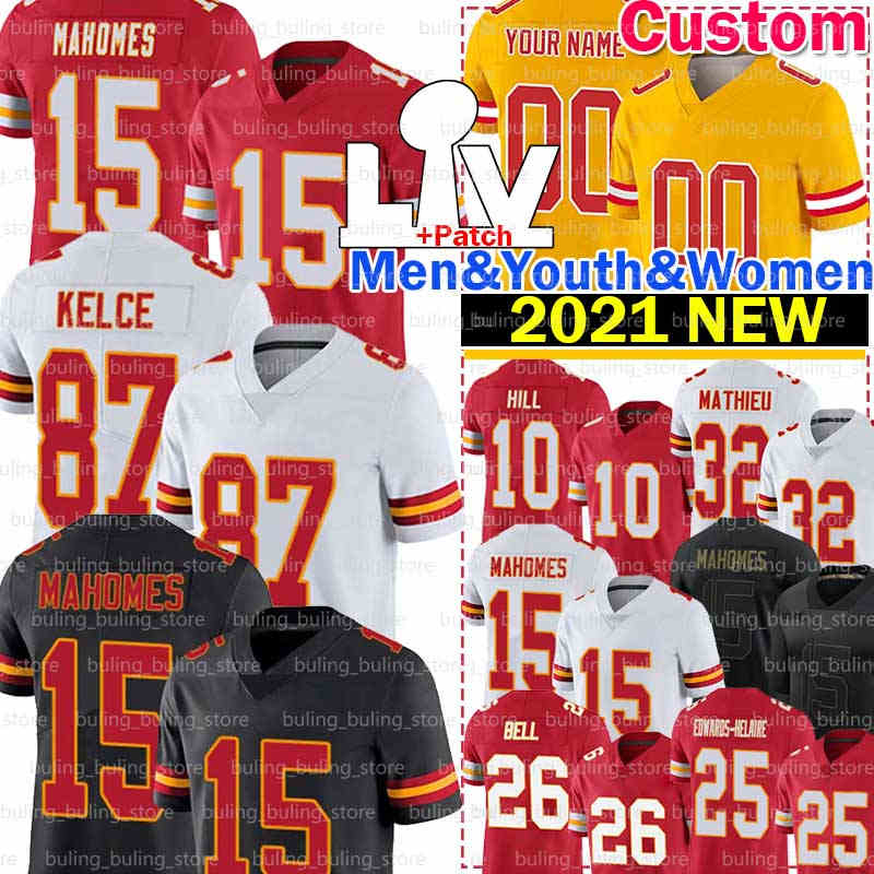 15 Patrick Mahomes Jersey Travis Kelce Tyreek Hill Tyrann Mathieu Clyde Edwards-Helaire Football Le'Veon Bell KansasCityChiefDerrick Thomas Chris Jones, Women jersey(q z)+patch
15 Patrick Mahomes Jersey Travis Kelce Tyreek Hill Tyrann Mathieu Clyde Edwards-Helaire Football Le'Veon Bell KansasCityChiefDerrick Thomas Chris Jones, Women jersey(q z)+patch