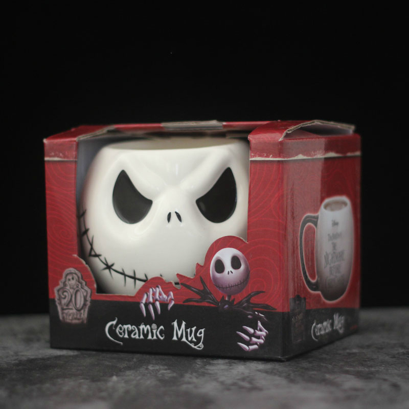 America Halloween The Nightmare Before Christmas Jack Skellington Mug Cartoon Terror Skull Animation Product Coffee Cup Gift Box
America Halloween The Nightmare Before Christmas Jack Skellington Mug Cartoon Terror Skull Animation Product Coffee Cup Gift Box
