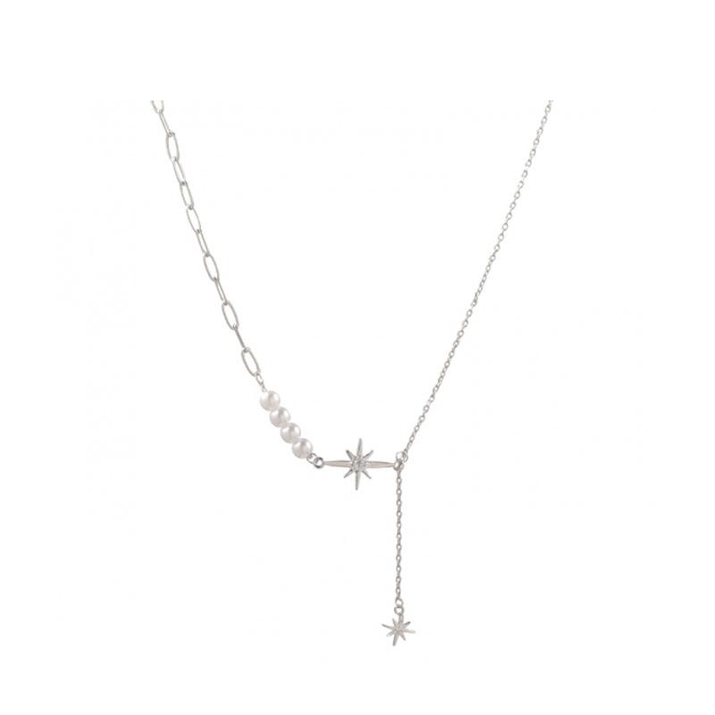 Pendant Necklaces Summer Pearl Star Shape Necklace Female Trendy Light Luxury Niche Design Fashion High-class Sense Exquisite Clavicle Chain
Pendant Necklaces Summer Pearl Star Shape Necklace Female Trendy Light Luxury Niche Design Fashion High-class Sense Exquisite Clavicle Chain