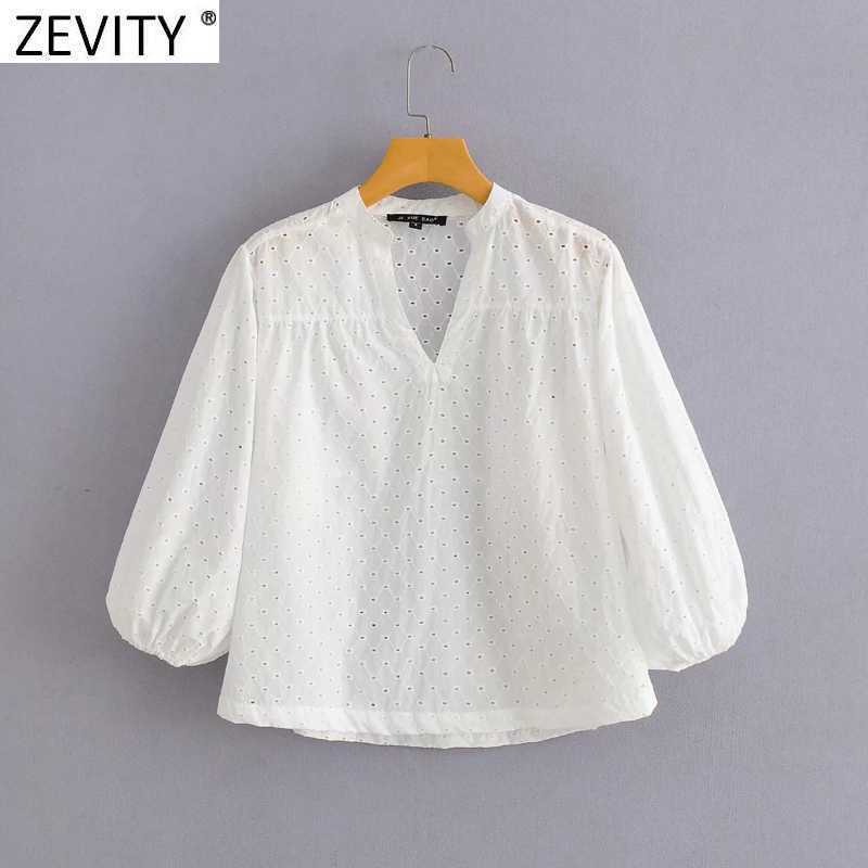 Zevity Women Sweet V Neck Puff Sleeve Solid Casual Shirt Female Hollow Out Embroidery Blouse Ladies Roupas Chemise Tops LS9293 210603, As pic ls9293jixuec
Zevity Women Sweet V Neck Puff Sleeve Solid Casual Shirt Female Hollow Out Embroidery Blouse Ladies Roupas Chemise Tops LS9293 210603, As pic ls9293jixuec