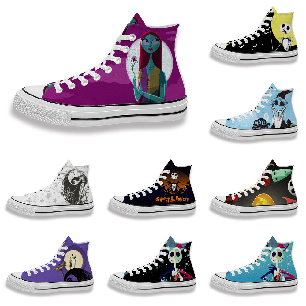 Custom Printed The Nightmare Before Christmas Sneakers High Unisex Mens Womens Running Shoes Skateboard DIY Trainers Canvas Casual Shoe, Others
Custom Printed The Nightmare Before Christmas Sneakers High Unisex Mens Womens Running Shoes Skateboard DIY Trainers Canvas Casual Shoe, Others