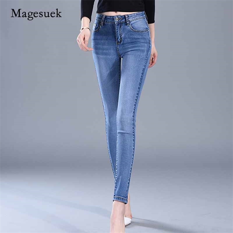 Woman Skinny Denim High Waist Trousers Black Blue Stretch Plus Size Washed Jeans Fashion Elastic Pencil Female 10859 210518, Black grey
Woman Skinny Denim High Waist Trousers Black Blue Stretch Plus Size Washed Jeans Fashion Elastic Pencil Female 10859 210518, Black grey