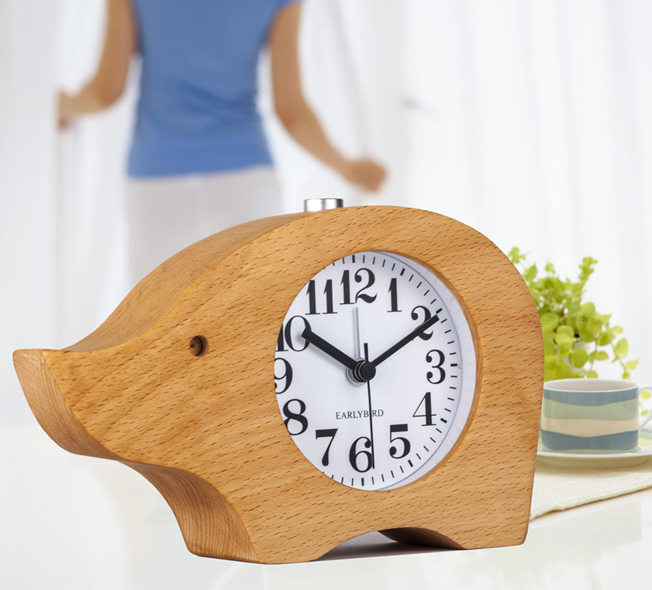 solid wood elephant wooden alarm mute creative bedroom bedside seat personality student clock
solid wood elephant wooden alarm mute creative bedroom bedside seat personality student clock