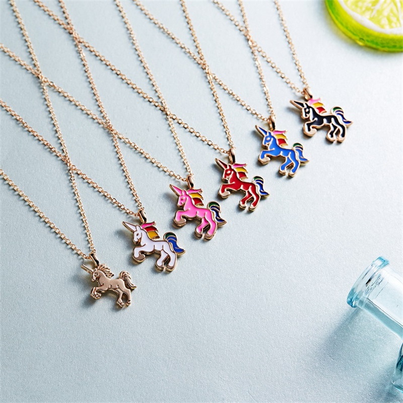 Necklace For Girls Children Kids Enamel Cartoon Horse Pendant Jewelry Women Animal Necklaces 2880 Q2
Necklace For Girls Children Kids Enamel Cartoon Horse Pendant Jewelry Women Animal Necklaces 2880 Q2