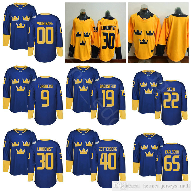 2016 World Cup Sweden WCH 65 Erik Karlsson 30 Lundqvist 33 Henrik Sedin 62 Carl Hagelin 77 Victor Hedman Alexander Steen Hockey Jerseys, Black
2016 World Cup Sweden WCH 65 Erik Karlsson 30 Lundqvist 33 Henrik Sedin 62 Carl Hagelin 77 Victor Hedman Alexander Steen Hockey Jerseys, Black