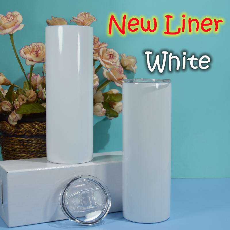 20oz Sublimation straight tumblers Novel liner blank Skinny Glossy tumbler With clear Straw White box Stainless Steel Double wall Vacuum Insulated Cups, 20oz white skinny
20oz Sublimation straight tumblers Novel liner blank Skinny Glossy tumbler With clear Straw White box Stainless Steel Double wall Vacuum Insulated Cups, 20oz white skinny