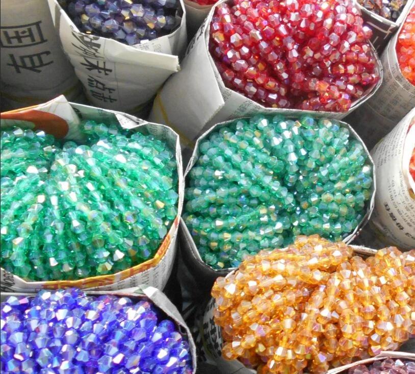 Other 4mm Crystal Beads Bicone Shape Spacers Jewelry Findings Tassel Lariat Earring Charms Bracelet Bow Knot Accessories Diy
Other 4mm Crystal Beads Bicone Shape Spacers Jewelry Findings Tassel Lariat Earring Charms Bracelet Bow Knot Accessories Diy