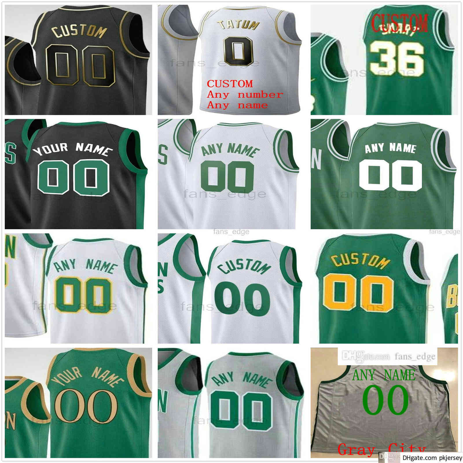 Custom Printed Jayson 0 Tatum Kemba Jaylen Walker 7 Brown Romeo Langford Daniel Theis Payton Pritchard Basketball Jerseys, Black
Custom Printed Jayson 0 Tatum Kemba Jaylen Walker 7 Brown Romeo Langford Daniel Theis Payton Pritchard Basketball Jerseys, Black