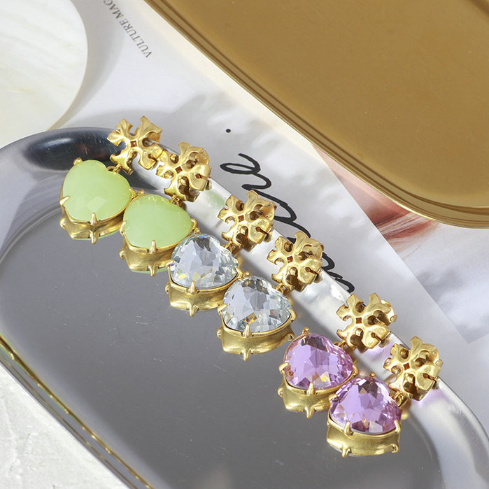 Top Quality Dangle & Chandelier Stud Real 18K Gold Plated Tassel Smooth/ Pleated Bead Crystal Heart Brand Earring Letter earrings
Top Quality Dangle & Chandelier Stud Real 18K Gold Plated Tassel Smooth/ Pleated Bead Crystal Heart Brand Earring Letter earrings
