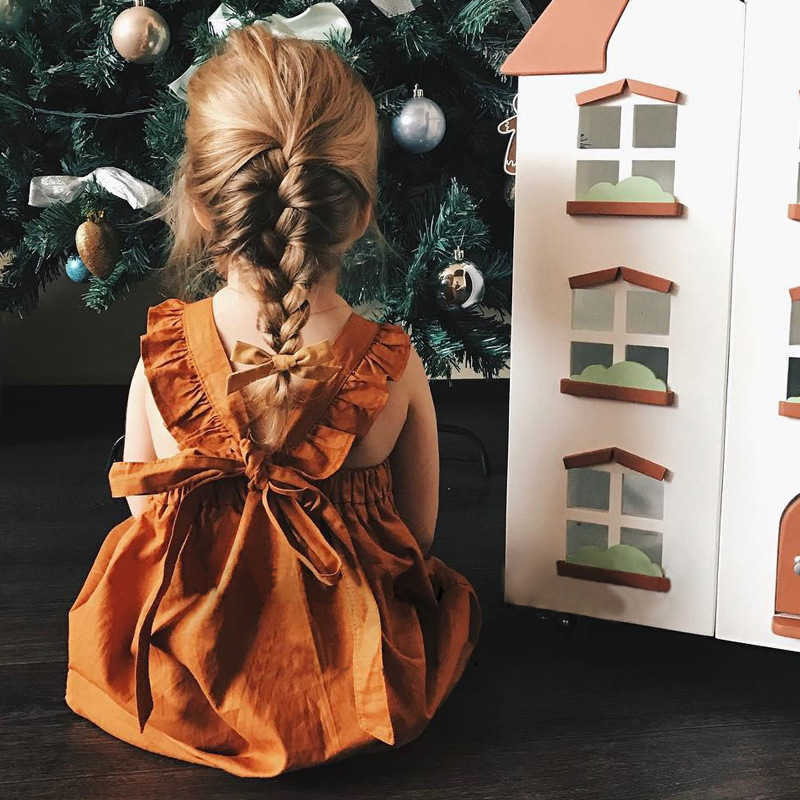 Super Cute Children's Long dress European American Girl's Vest Dress Kids Dresses For Girls Party Dress 210701, Brown
Super Cute Children's Long dress European American Girl's Vest Dress Kids Dresses For Girls Party Dress 210701, Brown