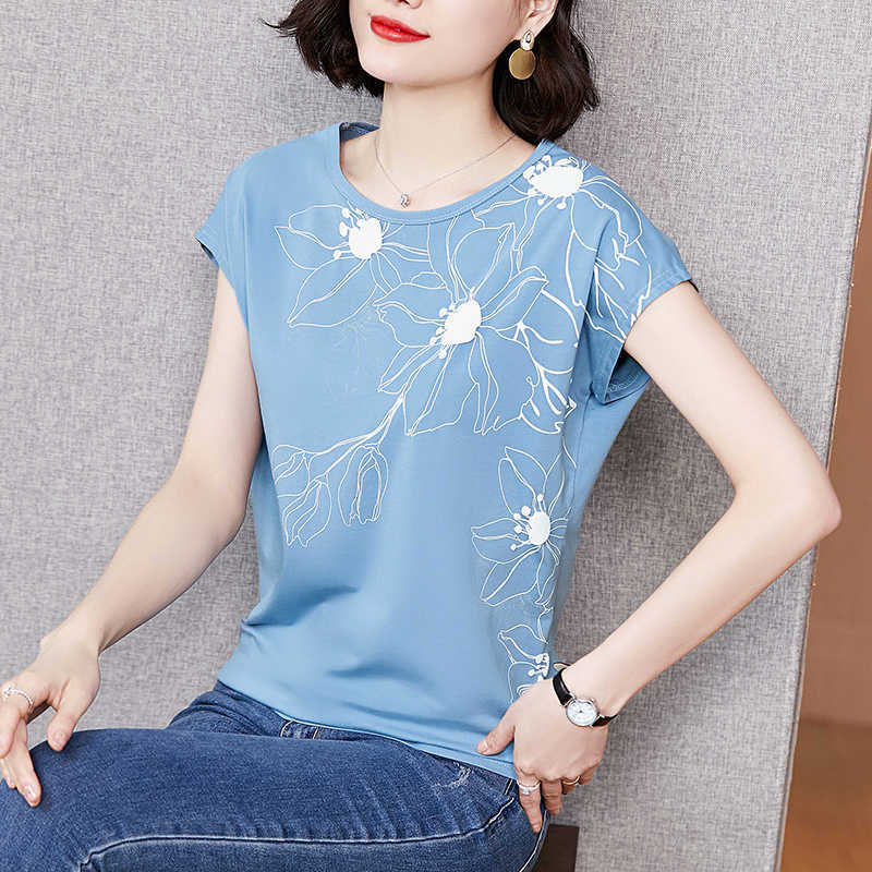 Summer Casual Women's Shirt Tops Cotton Loose Batwing Sleeve 7 Color Print Floral Female Shirt Plue Size -4XL 10135 210527, Pink
Summer Casual Women's Shirt Tops Cotton Loose Batwing Sleeve 7 Color Print Floral Female Shirt Plue Size -4XL 10135 210527, Pink