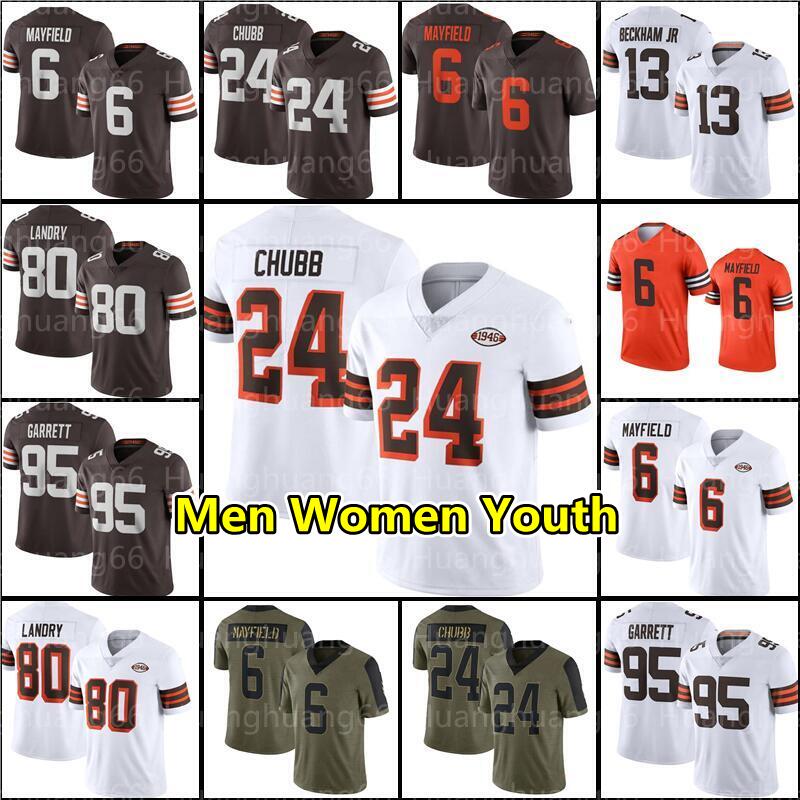 80 Jarvis Landry 6 Baker Mayfield 24 Nick Chubb Football Jersey 95 Myles Garrett Owusu-Koramoah Denzel Ward Newsome II Hunt Brown Mens Women youth kids, Men jersey
80 Jarvis Landry 6 Baker Mayfield 24 Nick Chubb Football Jersey 95 Myles Garrett Owusu-Koramoah Denzel Ward Newsome II Hunt Brown Mens Women youth kids, Men jersey