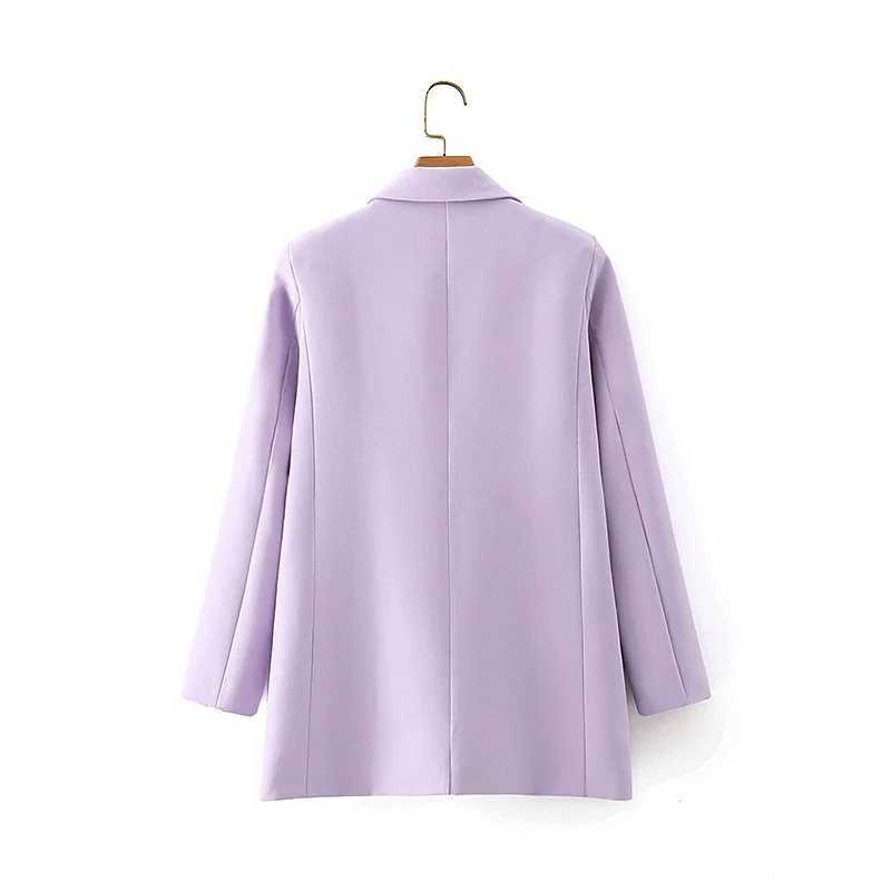 purple women elegant blazer suits fashion ladies slim shorts set casual female cute jackets sets sweet girls chic 210527