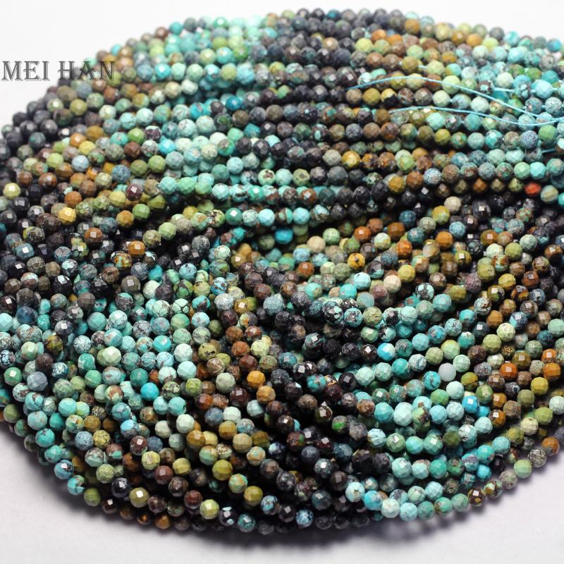 Other Meihan Natural Hubei Turquoise 5mm (1strand/set) Faceted Round Loose Gem Stone Beads For Jewelry Making Or DIY
Other Meihan Natural Hubei Turquoise 5mm (1strand/set) Faceted Round Loose Gem Stone Beads For Jewelry Making Or DIY