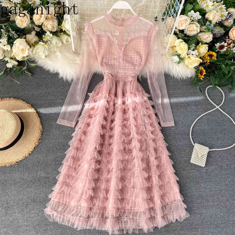 Gaganight Mesh Partchwork Elegant Women Party Dress Solid Long Sleeve O Neck Banquet Dresses Female Fashion Korean Vestidos 210519, Black
Gaganight Mesh Partchwork Elegant Women Party Dress Solid Long Sleeve O Neck Banquet Dresses Female Fashion Korean Vestidos 210519, Black