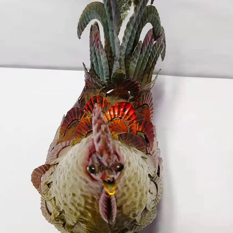Arts and crafts metal red rooster Liming home creative decoration store wealth gift
Arts and crafts metal red rooster Liming home creative decoration store wealth gift