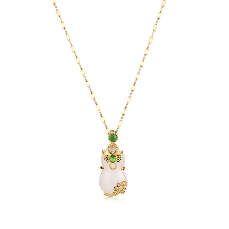 Pendant Necklaces The Listing Jewelry Style Gold Inlaid Women's Titanium Steel Party Trendy Statement For Girls
Pendant Necklaces The Listing Jewelry Style Gold Inlaid Women's Titanium Steel Party Trendy Statement For Girls