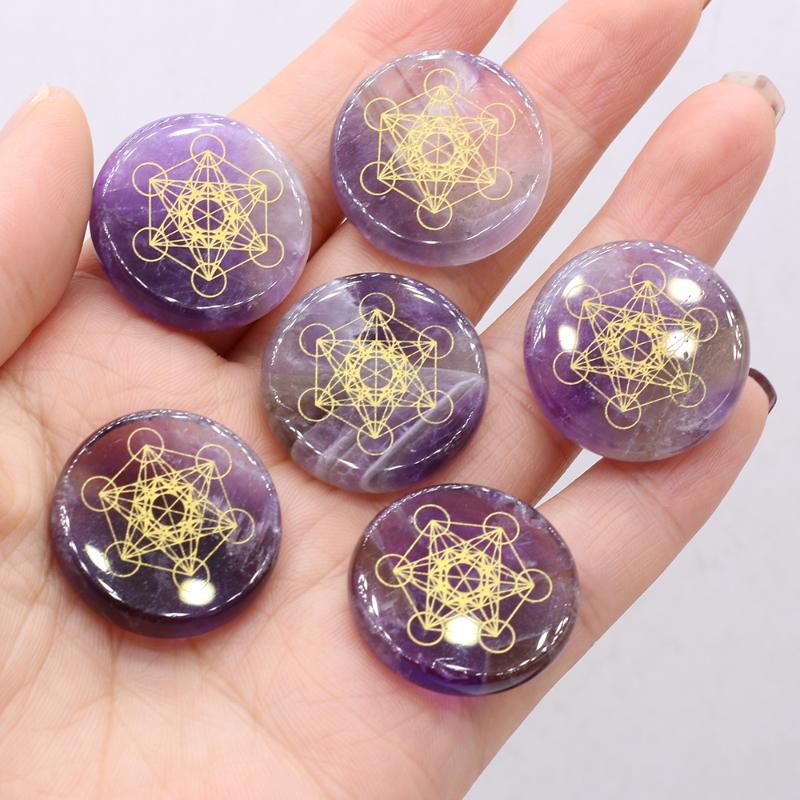 Charms 6 PCS Natural Stone Furnishing Articles Amethyst Multidimensional Tatron Cube Gems Crystals And Stones Healing Home Decoration, Bronze;silver
Charms 6 PCS Natural Stone Furnishing Articles Amethyst Multidimensional Tatron Cube Gems Crystals And Stones Healing Home Decoration, Bronze;silver