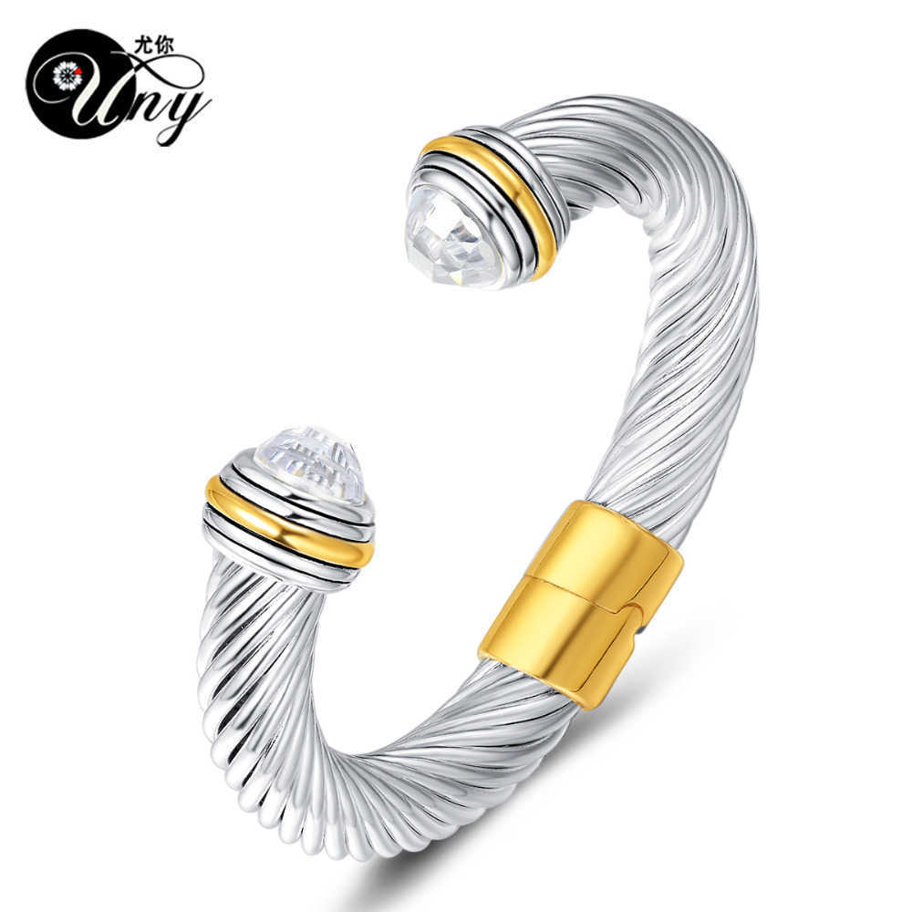 Uny Bangles Cuff Antique Twisted Wire Cz Bracelet Women Vintage Trendy Bangles Fashion Designer Inspired Unique Brand Bracelets Q0717, Black
Uny Bangles Cuff Antique Twisted Wire Cz Bracelet Women Vintage Trendy Bangles Fashion Designer Inspired Unique Brand Bracelets Q0717, Black