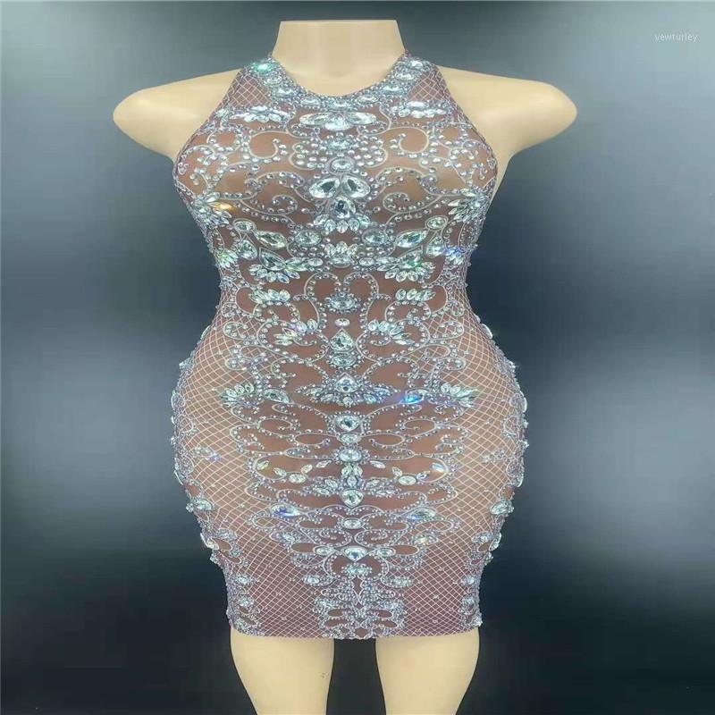 Party Decoration H106 Backless Sleeveless Singer Dancer Tight Elastic Stretched Show Diamond Drilling Chain Jumpsuit Slim Costume Catwalk
Party Decoration H106 Backless Sleeveless Singer Dancer Tight Elastic Stretched Show Diamond Drilling Chain Jumpsuit Slim Costume Catwalk
