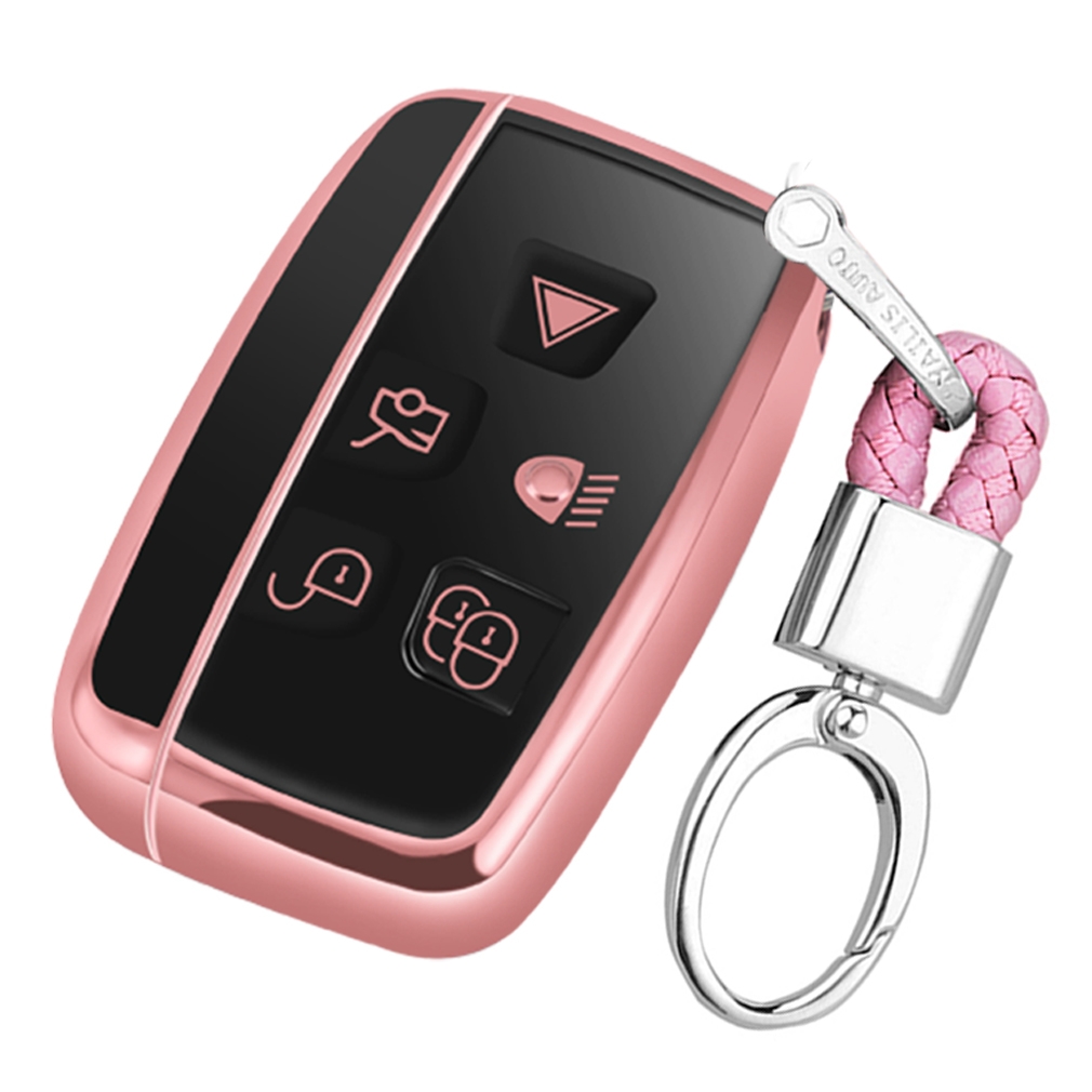 TPU One-piece Electroplating Full Coverage Car Key Case with Key Ring for LAND ROVER Aurora Discover God Range Rover JAGUAR
TPU One-piece Electroplating Full Coverage Car Key Case with Key Ring for LAND ROVER Aurora Discover God Range Rover JAGUAR