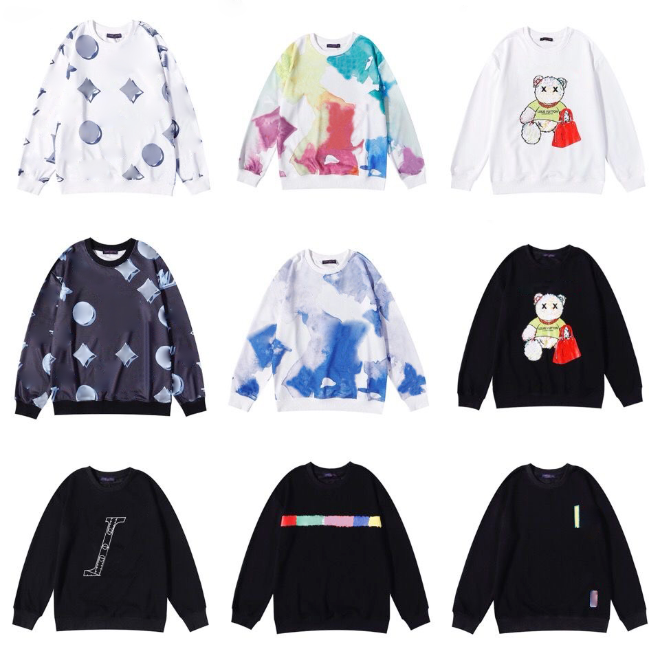 Mens Designer sweater latest explosion style spring Hoodie Full body letter print mens womens T-shirt high-quality fashion western black white
Mens Designer sweater latest explosion style spring Hoodie Full body letter print mens womens T-shirt high-quality fashion western black white