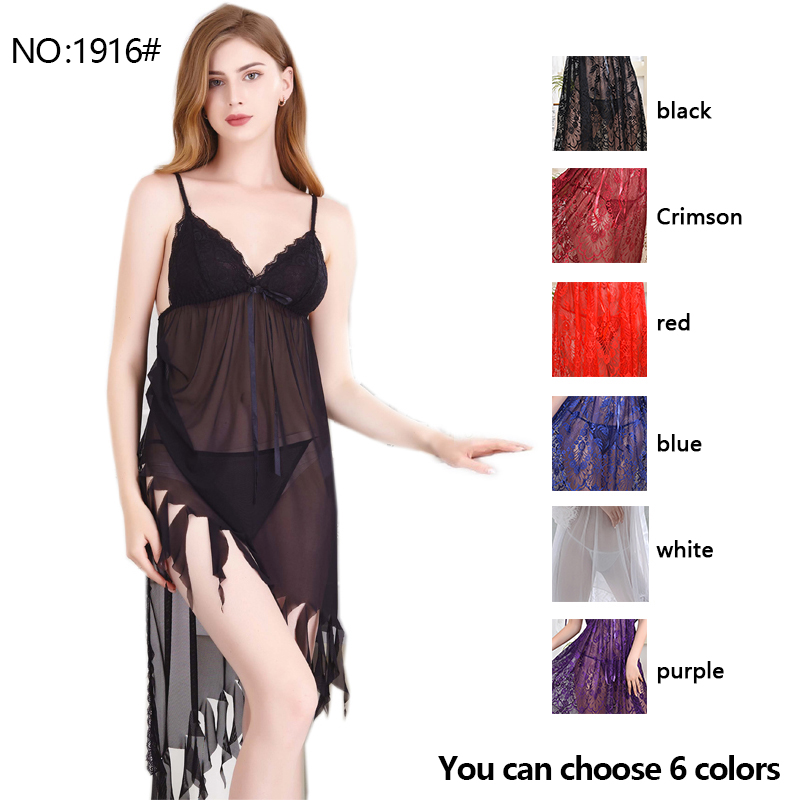 NO:1916#Ms. Sexy Set Lace Sling Appealing Pajamas Net Cloth Short Skirt Transparent Underwear Wholesale and Retail Thongs + Bras Panties Factory Price, Purple
NO:1916#Ms. Sexy Set Lace Sling Appealing Pajamas Net Cloth Short Skirt Transparent Underwear Wholesale and Retail Thongs + Bras Panties Factory Price, Purple