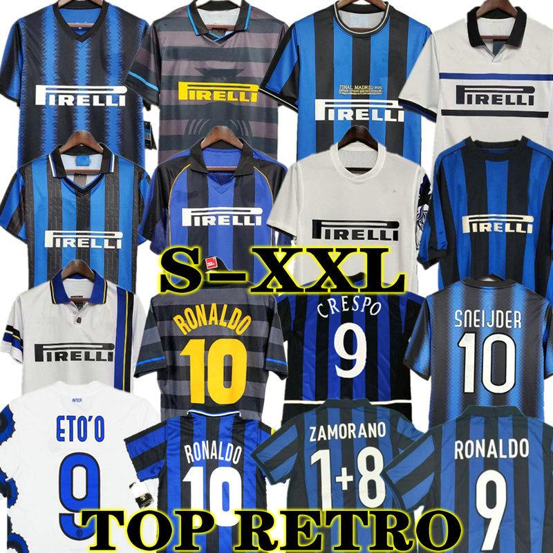 men2009 10 finals RONALDO ZANETTI Retro Soccer jerseys Football 97 98 99 Djorkaeff Baggio ADRIANO Eto'o 11 02 03 MILITO SNEIJDER, Black;yellow
men2009 10 finals RONALDO ZANETTI Retro Soccer jerseys Football 97 98 99 Djorkaeff Baggio ADRIANO Eto'o 11 02 03 MILITO SNEIJDER, Black;yellow