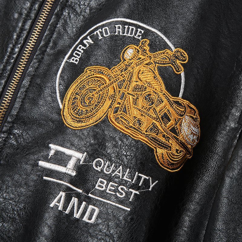 Men Faux Leather Jacket Military Vintage Motorcycle Spring Bomber Pilot Bike Baseball Coat Male Brown Black 210518