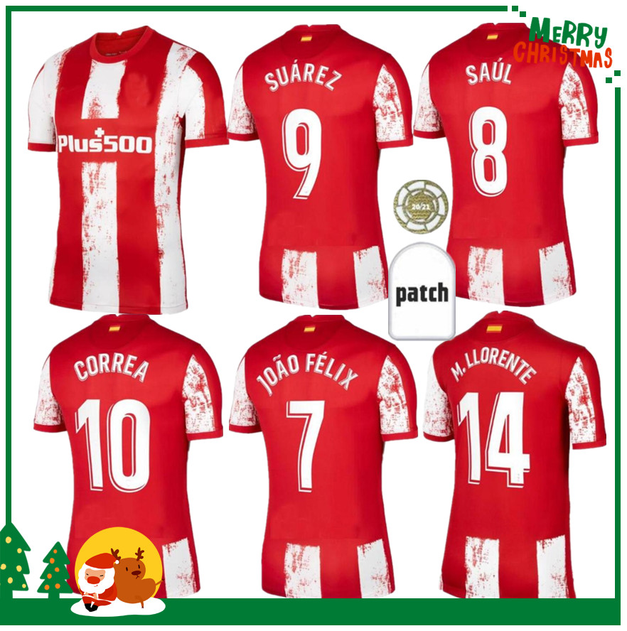 21 22 Atletico Suarez Soccer Jerseys 2021 JOAO JOÃO FÉLIX MADRID FELIX SAUL MORATA DIEGO COSTA home away Football Shirt adult men kids kit women, New 21/22 home
21 22 Atletico Suarez Soccer Jerseys 2021 JOAO JOÃO FÉLIX MADRID FELIX SAUL MORATA DIEGO COSTA home away Football Shirt adult men kids kit women, New 21/22 home