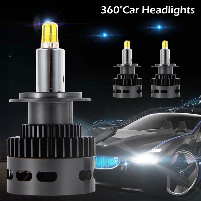 Car Headlights 2pcs H7 Headlight Bulb 50W Modified Six-sided LED Fog Light Super Bright Accessories
Car Headlights 2pcs H7 Headlight Bulb 50W Modified Six-sided LED Fog Light Super Bright Accessories