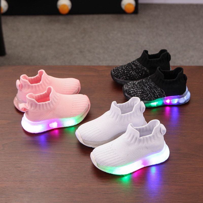 Size 21-30 Baby Anti-slippery Luminous Sneakers For Girls Wear-resistant Sneakers Children Casual Shoes Boys Led Light Up Shoes, Black
Size 21-30 Baby Anti-slippery Luminous Sneakers For Girls Wear-resistant Sneakers Children Casual Shoes Boys Led Light Up Shoes, Black