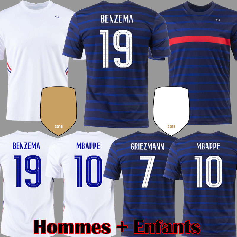 BENZEMA 2021 MBAPPE POGBA Soccer Jersey GRIEZMANN VARANE HERNANDEZ Football Shirt PAVARD Kids Kit KANTE KIMPEMBE maillot de foot CAMAVINGA RABIOT hommes enfants, Kids home
BENZEMA 2021 MBAPPE POGBA Soccer Jersey GRIEZMANN VARANE HERNANDEZ Football Shirt PAVARD Kids Kit KANTE KIMPEMBE maillot de foot CAMAVINGA RABIOT hommes enfants, Kids home
