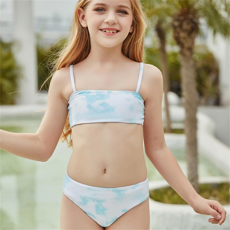 Two-piece Suits 2021 Arrival For 5~10 Years Old Teens Swimsuit Children Two Piece Bikinis Girls Light Green Swimwear Summer Bathing
Two-piece Suits 2021 Arrival For 5~10 Years Old Teens Swimsuit Children Two Piece Bikinis Girls Light Green Swimwear Summer Bathing