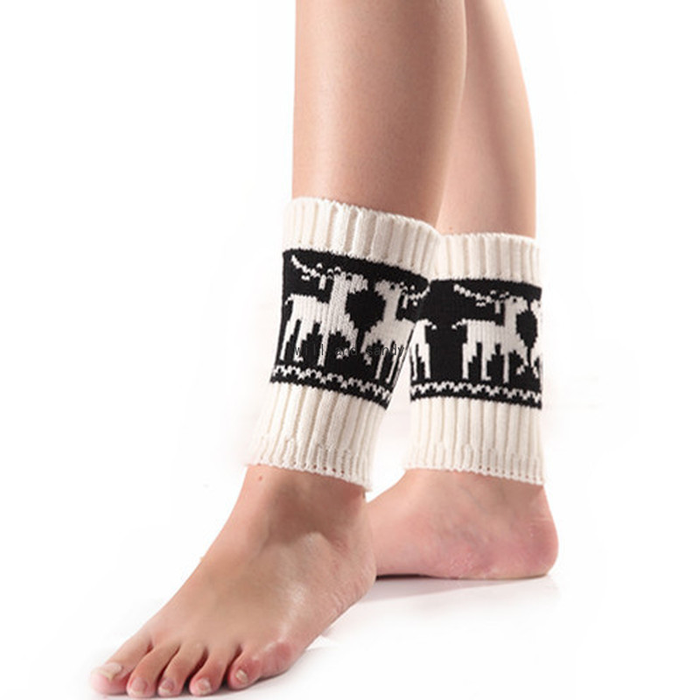 Short Anklet Leg Warmers Christmas Reindeer Socks Knit Animal Deer Boot Cuffs Toppers Leggings Women Girls Autumn Winter Loose Stockings Will and Sandy, As show
Short Anklet Leg Warmers Christmas Reindeer Socks Knit Animal Deer Boot Cuffs Toppers Leggings Women Girls Autumn Winter Loose Stockings Will and Sandy, As show