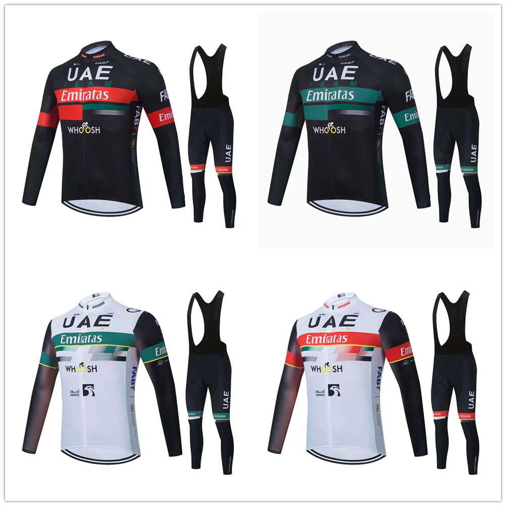 Tour De France 2021 Pro Team UAE Winter Cycling Jersey Set Men/Women Warm Long Sleeve Thermal Fleece Cycling Clothing Bib Pants Kit, Model 1
Tour De France 2021 Pro Team UAE Winter Cycling Jersey Set Men/Women Warm Long Sleeve Thermal Fleece Cycling Clothing Bib Pants Kit, Model 1
