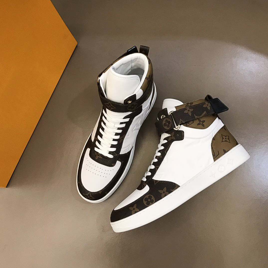 2021SS Top quality luxury designer shoes Men's high - sneaker made of canvas cut US38-45, As picture 5
2021SS Top quality luxury designer shoes Men's high - sneaker made of canvas cut US38-45, As picture 5