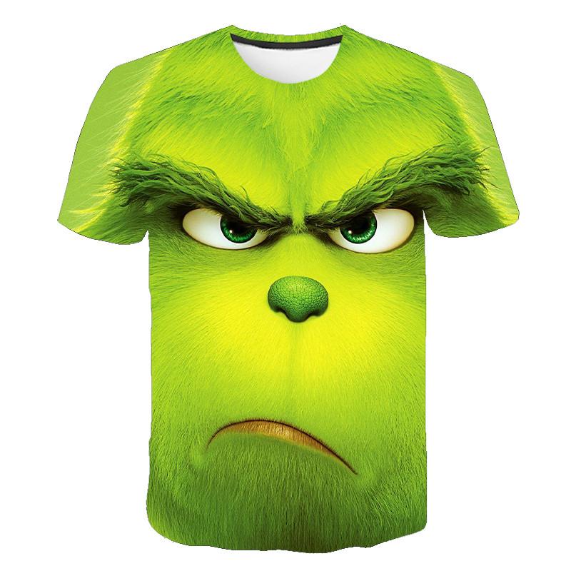 New 3D printed T-shirt movie green grinch T-shirt top fashion cute animal pattern men and women fashion clothing T-shirtsoccer jersey, Txa683
New 3D printed T-shirt movie green grinch T-shirt top fashion cute animal pattern men and women fashion clothing T-shirtsoccer jersey, Txa683
