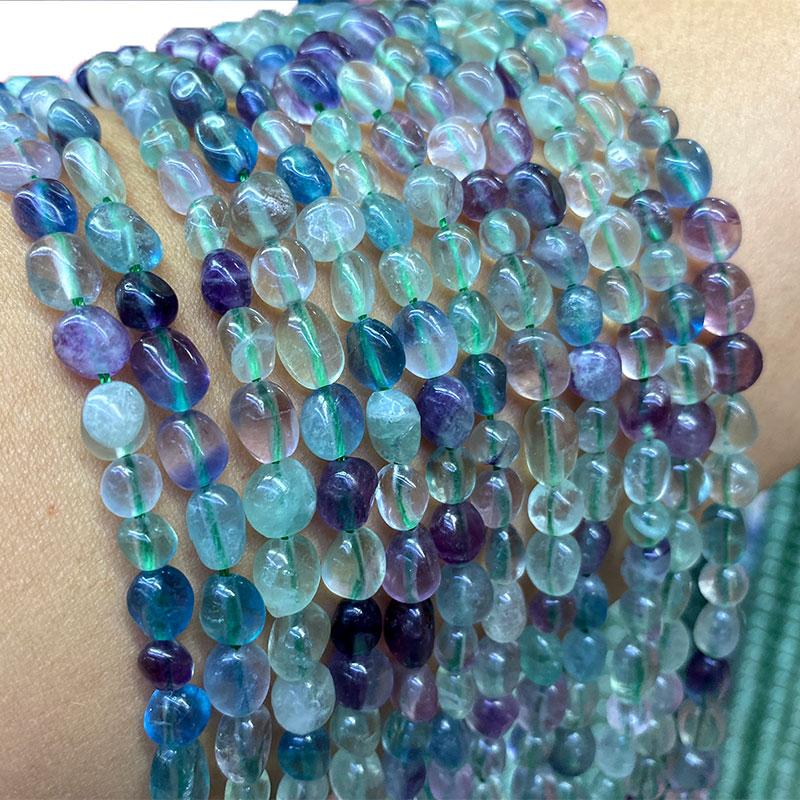 Other LUOMANXIARI 100% Natural Stone Beads Green Purple Gravel Fluorite For Jewelry Making DIY Bracelet Necklace Accessories 6-7MM
Other LUOMANXIARI 100% Natural Stone Beads Green Purple Gravel Fluorite For Jewelry Making DIY Bracelet Necklace Accessories 6-7MM