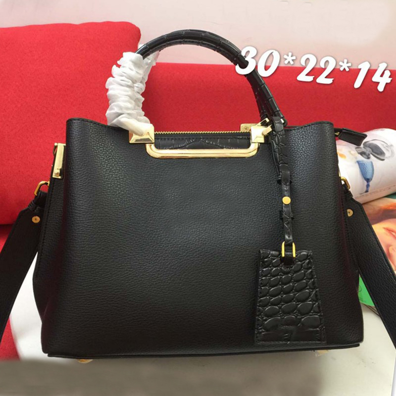 High quality black totes luxury fashion one shoulder messenger ladies handbag imported cowhide with crocodile pattern to make brown brand ha
High quality black totes luxury fashion one shoulder messenger ladies handbag imported cowhide with crocodile pattern to make brown brand ha