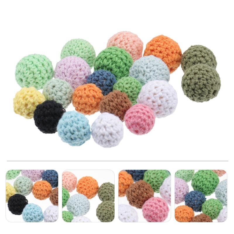 Crochet Knitting Bead Cotton Thread Ball Decor Material(16MM 20MM) Craft Tools
Crochet Knitting Bead Cotton Thread Ball Decor Material(16MM 20MM) Craft Tools