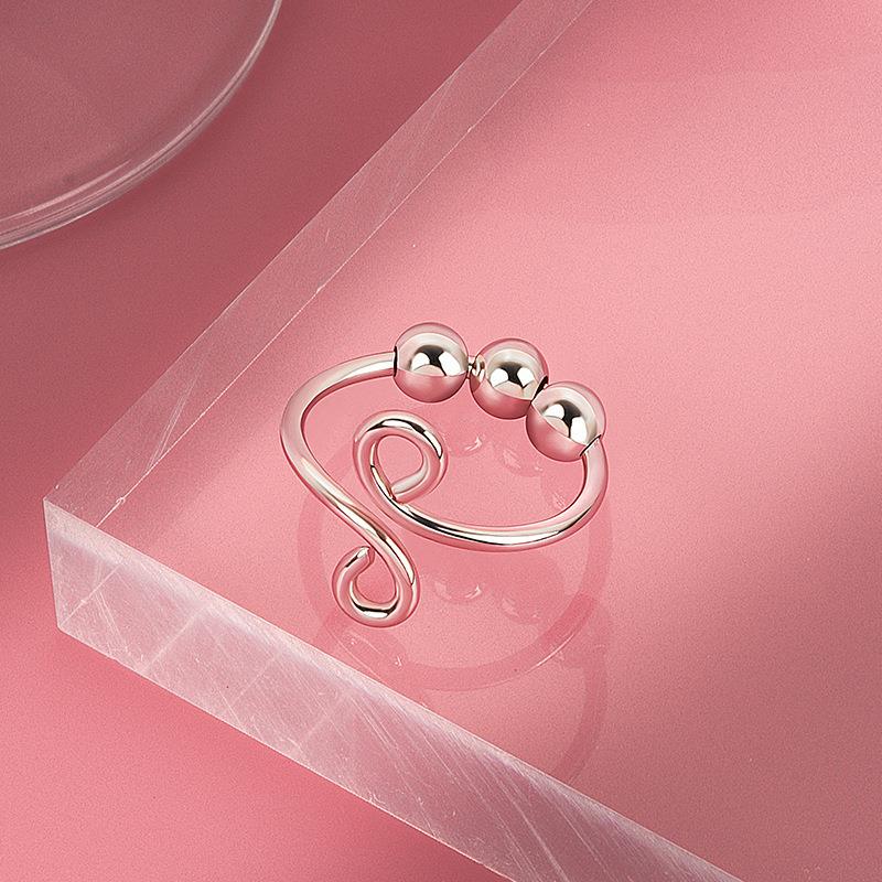 Band Rings Womens Girls Ladies Chakrabeads Micro-moving Rotator Single-ring Spiral Free Rotation Anti-pressure Anxiety Female Ring jllXgq
Band Rings Womens Girls Ladies Chakrabeads Micro-moving Rotator Single-ring Spiral Free Rotation Anti-pressure Anxiety Female Ring jllXgq
