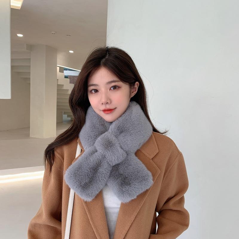 Scarves Autumn/Winter Korean-Style Hair Scarf Women Retro Pure Color Versatile Double-Sided Plush Decorative Neck
Scarves Autumn/Winter Korean-Style Hair Scarf Women Retro Pure Color Versatile Double-Sided Plush Decorative Neck