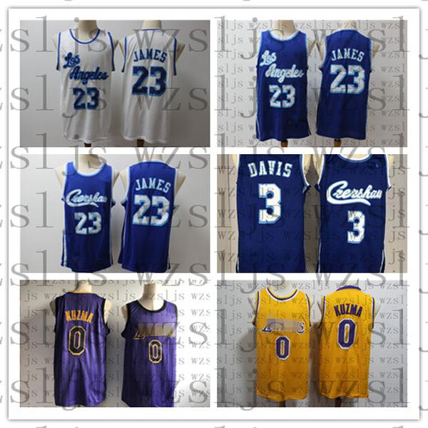 Men s Cheap Customized Kuzma 0 James 23 Davis 3 Basketball Jersey Outdoor Comfortable and Breathable Sports Crenshaw Jersey, Black 
Men s Cheap Customized Kuzma 0 James 23 Davis 3 Basketball Jersey Outdoor Comfortable and Breathable Sports Crenshaw Jersey, Black