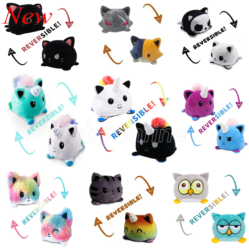 Flip Cat Doll Double-sided Flip Plush Toy Children Birthday Gift Reversible Cat Gato Kids Soft Gift Plushie Peluches For Pulpos DHL Shipping
Flip Cat Doll Double-sided Flip Plush Toy Children Birthday Gift Reversible Cat Gato Kids Soft Gift Plushie Peluches For Pulpos DHL Shipping