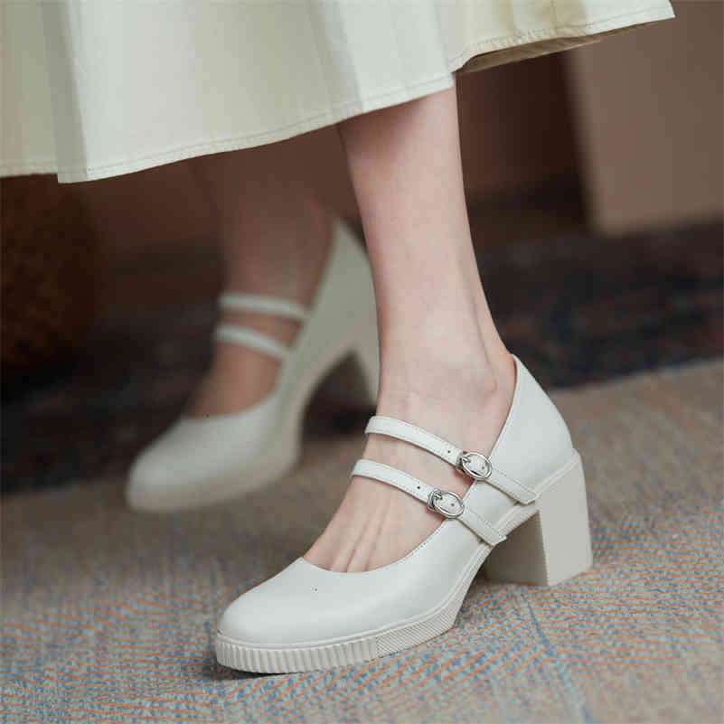 janes Dress Shoes Woman Mary genuine leather shoes pumps high heels buckle pinky toe round heel thick ladies white autumn 39 FE4R, 1# shoe box
janes Dress Shoes Woman Mary genuine leather shoes pumps high heels buckle pinky toe round heel thick ladies white autumn 39 FE4R, 1# shoe box