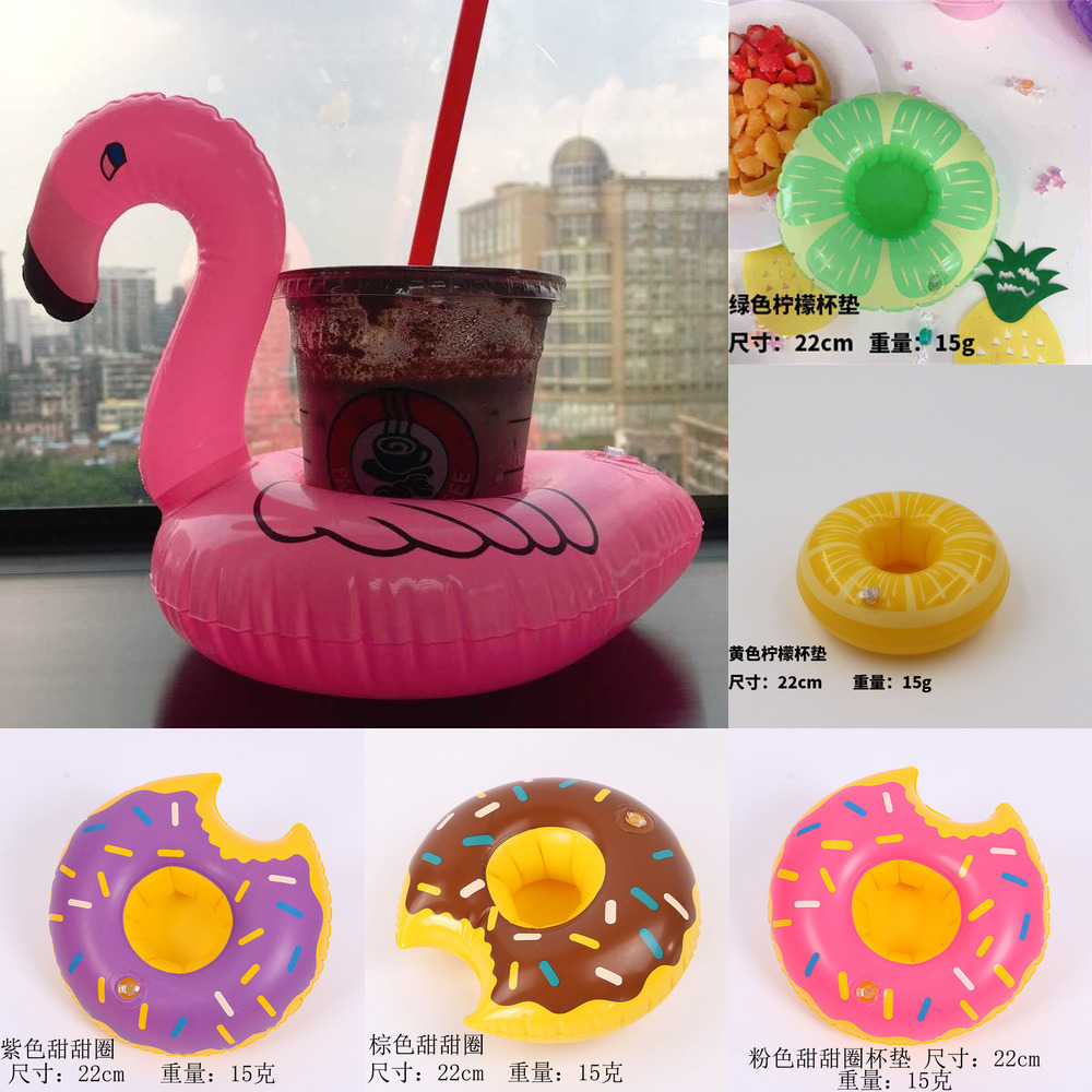 Inflatable Flamingo Drinks Cup Holder Swimming Pool Bathtub Cartoon Floats Floating Coaster Toys Donuts Fruits Balloon Water Ball Ice Cream Mug Holders G71AN1J
Inflatable Flamingo Drinks Cup Holder Swimming Pool Bathtub Cartoon Floats Floating Coaster Toys Donuts Fruits Balloon Water Ball Ice Cream Mug Holders G71AN1J