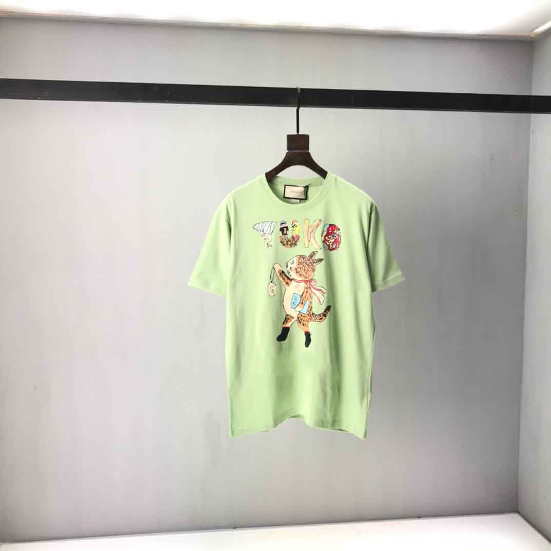 2021ss spring and summer new high grade cotton printing short sleeve round neck panel T-Shirt Size: m-l-xl-xxl-xxxl Color: black white bbRd66, Green
2021ss spring and summer new high grade cotton printing short sleeve round neck panel T-Shirt Size: m-l-xl-xxl-xxxl Color: black white bbRd66, Green